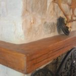 trave realizzata con legno di roverella