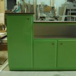 Mobile in legno laccato restaurato