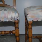 Sedie in legno massello restaurate